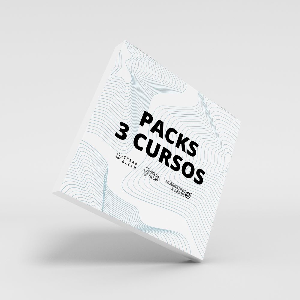 Packs de 3 Cursos Grupo Speak and Lead