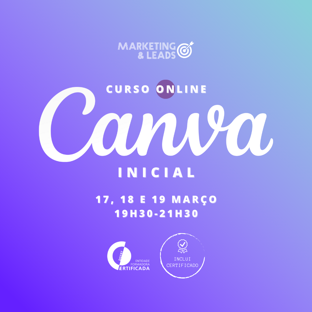 Curso de Canva - Inicial | Certificado | Online em Direto