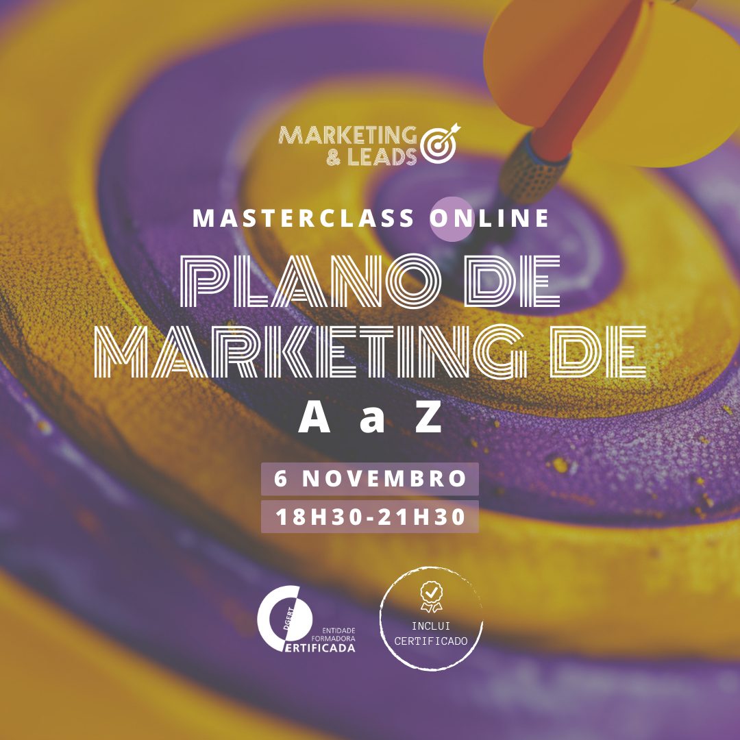 Masterclass de Plano de Marketing de A a Z