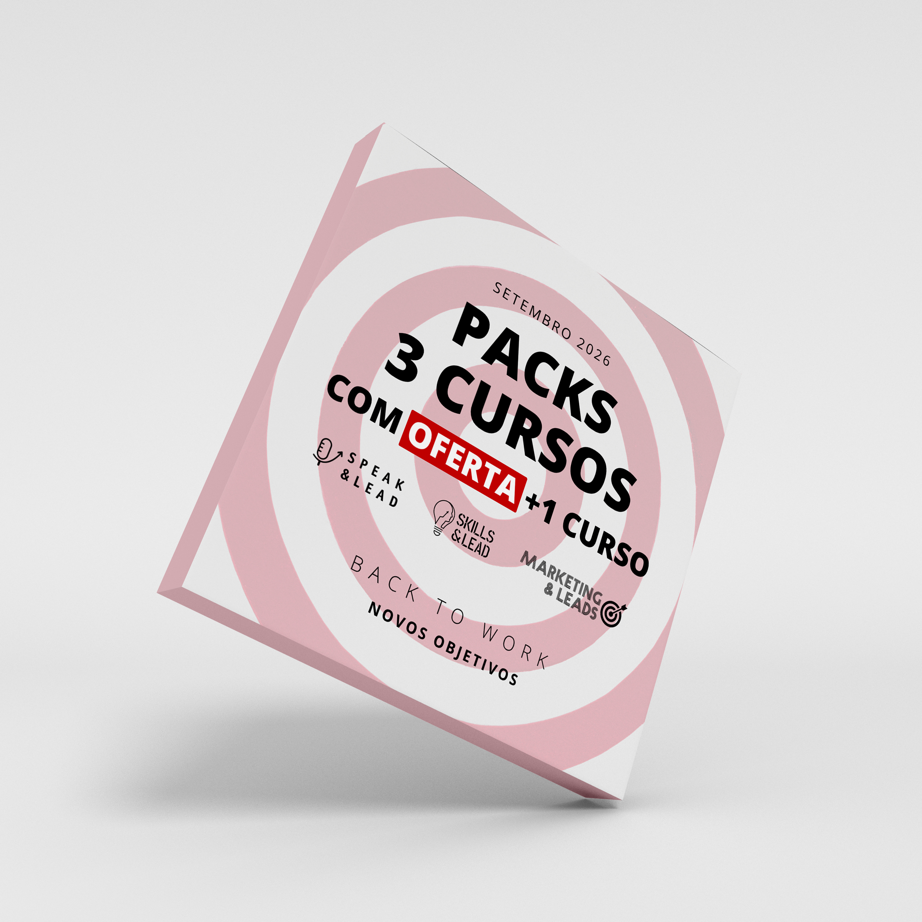 Packs de 3 Cursos Grupo Speak and Lead